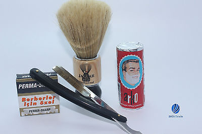 Shaving brush and soap sales